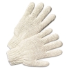 Anchor String Knit Gloves - Natural White