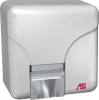 ASI Surface Mounted White Automatic Hand and Face Dryer - 208-240 Vac 11 Amps