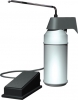 ASI Surface Mounted Foot Operated Soap Dispenser - 32 Oz.