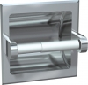 ASI Recessed Toilet Paper Holder- Chrome PIated Zamak - 5 1/4" x 5 1/4" x 2"