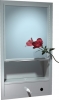ASI Recessed Cabinet With Shelf, Mirror, Paper Towel and Soap Dispenser - 15 3/4