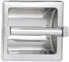 ASI Surface Mounted Single Satin Toilet Paper Holder With Hood - 