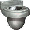 ASI Surface Mounted Ash Urn with Flip Top ashtray - 