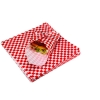 Bagcraft Grease-Resistant Red Check Sheets - 12 x 12