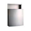 BOBRICK ConturaSeries® Recessed Waste Receptacle with LinerMate - 15-7/8" W X 26-1/4" H X 4" D