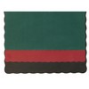 BROOKLACE Solid Color Placemats - Hunter Green
