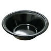 BOARDWALK Medium Black Laminate Foam Dinnerware - 10 1/4"
