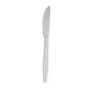 BOARDWALK Full-Length Polystyrene Cutlery - Knife / Black