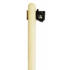 Continental Handy-Hold Metal Mop &Broom Hanger with Rubber Cam - 1-1/4" X 2-1/2"
