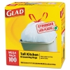 CLOROX Glad® Drawstring Tall Kitchen Bags - 24" X 48"X 0.95"