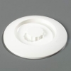 Carlisle White Replacement Lid For Tortilla Server - 7-5/16" D X 3/4" H