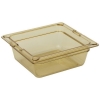 Carlisle TopNotch® 2-1/2" Food Pan Banded Packs - Amber, 1.1 qt