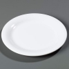 Carlisle 9" Sierrus™ Narrow Rim Dinner Plate - White