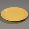 Carlisle 9" Sierrus™ Narrow Rim Dinner Plate - Honey Yellow 