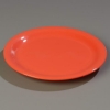Carlisle 6-1/2" Sierrus™ Wide Rim Pie Plate - Sunset Orange