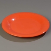 Carlisle 7-1/2"  Sierrus™ Wide Rim Salad Plate  - Sunset Orange