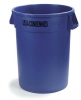 Carlisle Bronco™ Blue Wast Container USDA Condemned - 32 Gal.