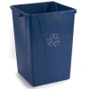 Carlisle Centurian™ Blue Waste Container - 35 Gallon