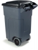 Carlisle Gray Rolling Container, 50 Gal . - 21