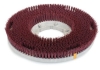 Carlisle Colortech™ Cleaning Red Rotary Grit Brush - 15"
