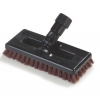 Carlisle Swivel Space® Scrub Power Floor Brush - With Nylon Grit Bristles 8"