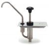 Carlisle Condiment Pump w/Stainless Cover For Shorter 2.5QT Fountain Jars - 7-1/2"X 4" X 10-1/2"