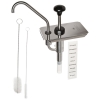 Carlisle Stainless Steel Long Condiment Pump DT with Cover - 