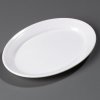 Carlisle Designer White Displayware™ WR Oval Platter - 21" x 15"