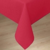 Carlisle Red Softweave Plain Tablecloth - 90"