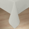 Carlisle Ivory Softweave Plain Tablecloth - 90