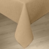 Carlisle Sandal-wood Softweave Plain Tablecloth - 90"