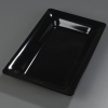 Carlisle Full Size Aluminum Black Display Pan - 20.75"L X 12.75"W X 2.5" D