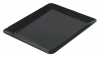 Carlisle Half Size Aluminum Black Display Pan - 12.75"L X 10.38"W X 1" D