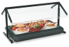 Carlisle Black Std. Double-Sided Sneeze Guard For Five Star™ Buffet Bars - 48