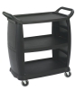Carlisle Small Bussing and Transport Cart - 18" x 36"