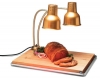 Carlisle Gold FlexiGlow™ Dual Arm Heat Lamp with Board & Pan - 24
