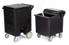 Carlisle Brown Cateraide™ Ice Caddy - 4 Swivel Casters