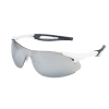 MCR Safety Inertia Safety Glasses, White Frame - Silver Lens