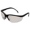 MCR Safety Klondike® Safety Glasses - Clear Lens, Black Frame
