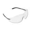 MCR Safety Crews® Blackjack® Safety Glasses - Clear Lens, Chrome Frame