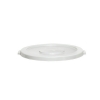 Continental Huskee Round Lids - 10 Gal, White