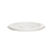 Continental Huskee Round Lids - 20 Gal, White
