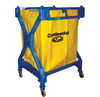 Continental Huskee Folding Laundry Cart - Blue X Frame 