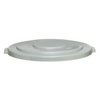 Continental Huskee Round Lids - 55 Gal, White