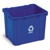 Continental Commercial Recycling Wastebasket - 14 Gal.