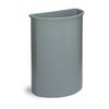 Continental Wall Hugger Waste Container - 21 gal