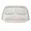 DART Hinged Lid Container - Large Clear 1 Compartment