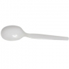 DIXIE Mediumweight Polypropylene Soup Spoon - White