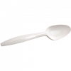 DIXIE Medium Weight Polypropylene Teaspoon - White