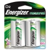 ENERGIZER e²® NiMH Rechargeable Batteries, D - 1.2 V